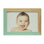Porta-Retrato para Foto 10x15cm - Natural/Verde